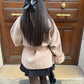 Women's Faux Fur Coat with Waist Tie Belt 3