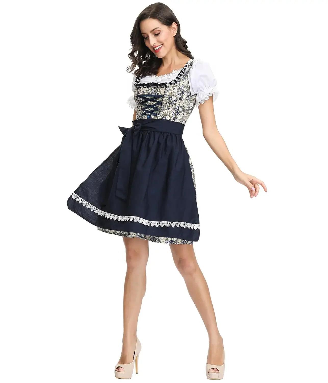 Women's German Oktoberfest Dress Costume 4