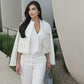 Women's Grace Pearl Button Cropped Jacket 2