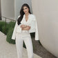 Women's Grace Pearl Button Cropped Jacket 3