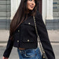 Women's Grace Pearl Button Cropped Jacket 4