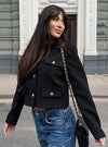 Women's Grace Pearl Button Cropped Jacket 4