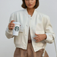 Women's Maven Cropped Bomber Jacket 1
