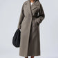 Women's Oversized Long Wool Coat 0