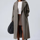Women's Oversized Long Wool Coat 1
