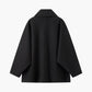 Women's Oversized Wool-Blend Coat with Button Closure 6
