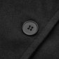 Women's Oversized Wool-Blend Coat with Button Closure 7