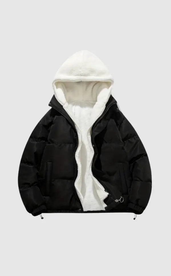 Women's Padded Winter Jacket with Fleece Lining 1