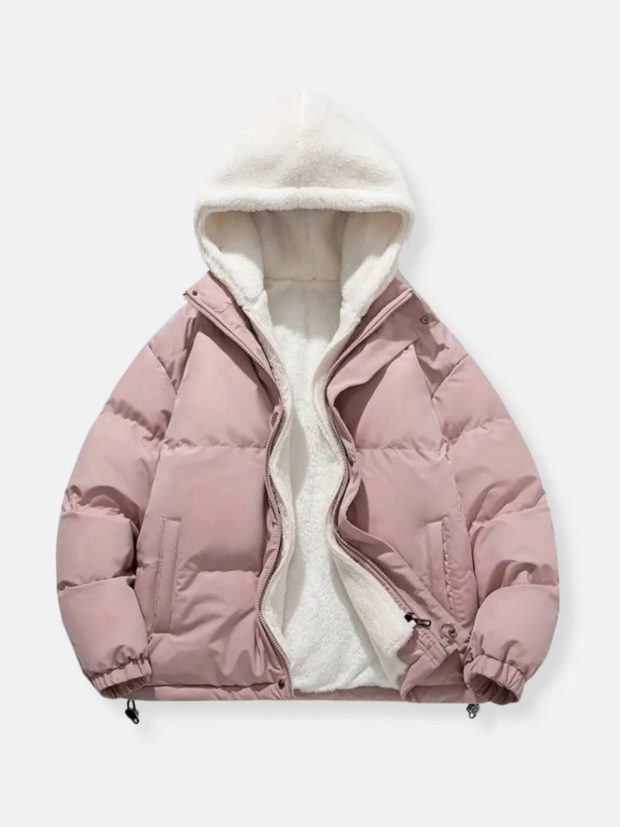 Women's Padded Winter Jacket with Fleece Lining 5