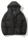 Women's Padded Winter Puffer Jacket with Hood 12