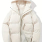 Women's Padded Winter Puffer Jacket with Hood 13