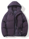Women's Padded Winter Puffer Jacket with Hood 14