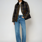 Women's Plaid Straight Cut Jacket 1