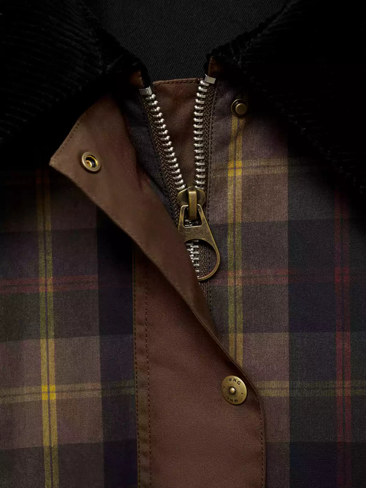Women's Plaid Straight Cut Jacket 5