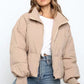 Women's Quilted Puffer Jacket 0