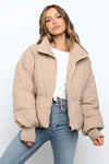 Women's Quilted Puffer Jacket 0