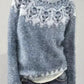 Women's Retro Multi-Colored Knitted Sweater – Soft, Relaxed Fit, Perfect for Layering and Casual Outings 6