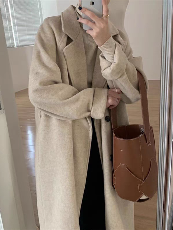 Women's Rivoli Classic Belted Wool Coat 3