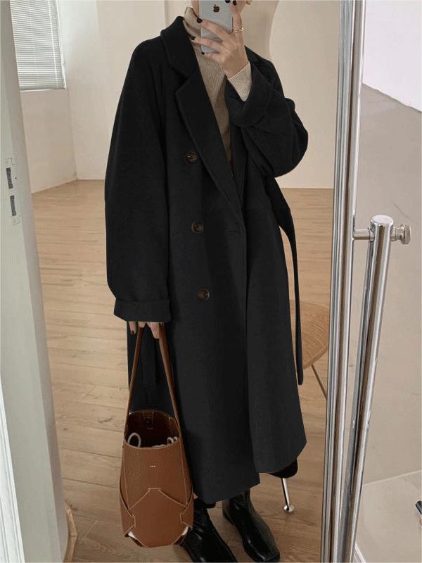 Women's Rivoli Classic Belted Wool Coat 5