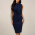 Women’s Sleeveless Sheath Cocktail Midi Dress 3