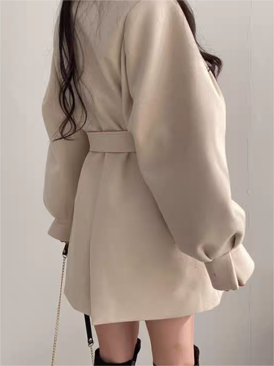 Women's Soho Belted Coat Dress 4