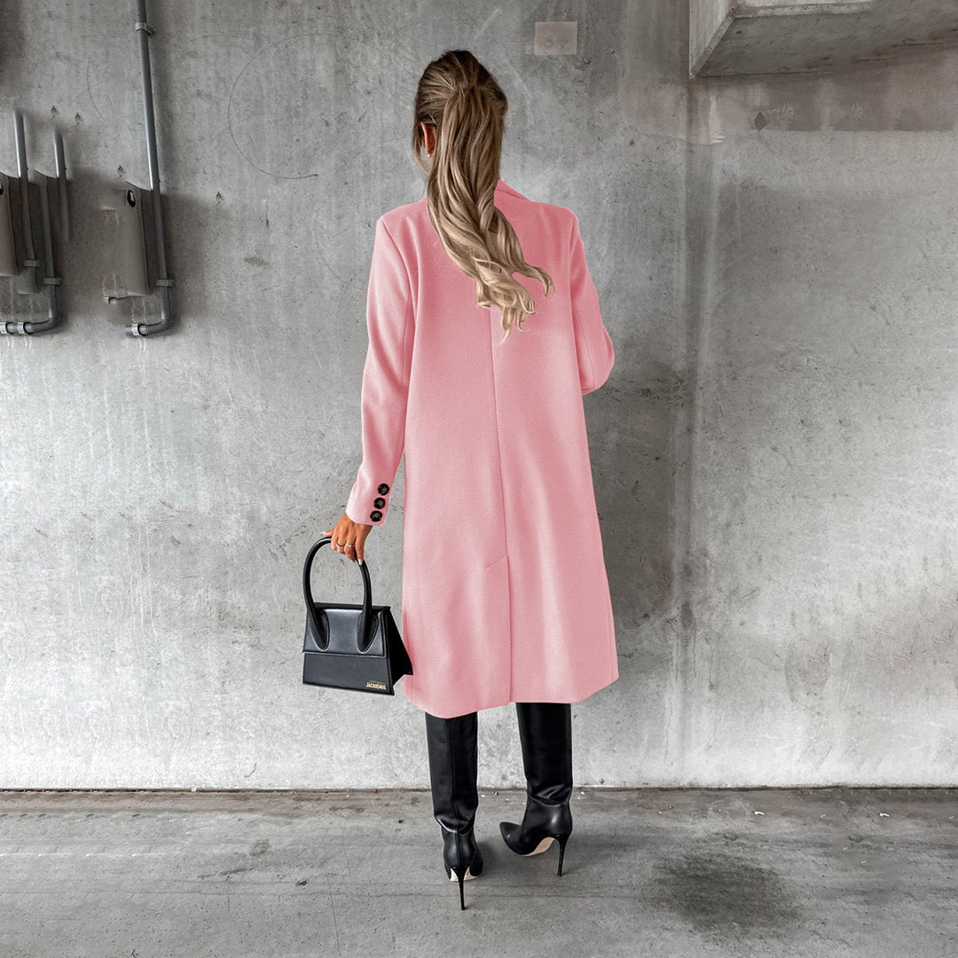 Women's Tailored Double-Breasted Coat 3