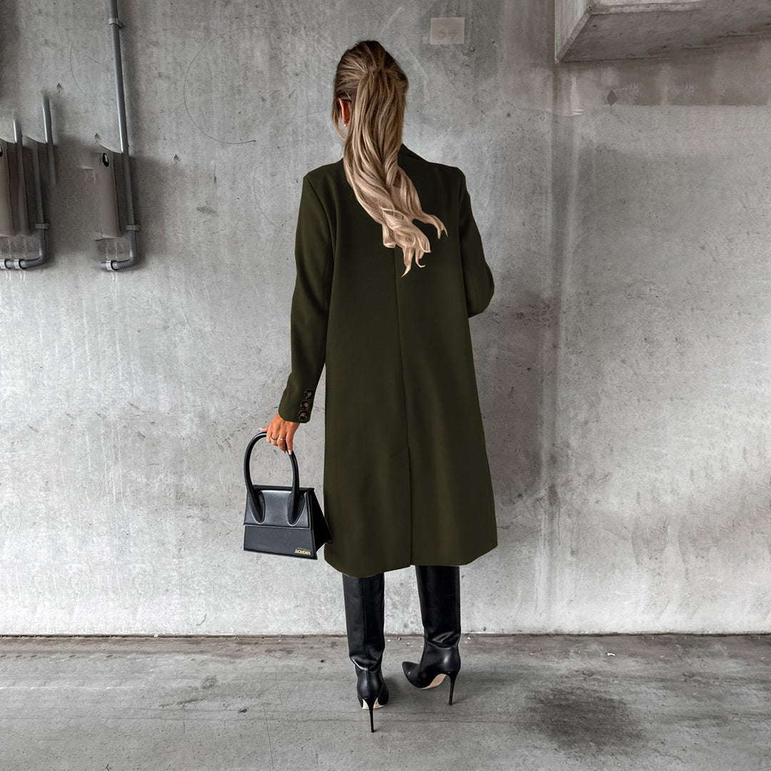 Women's Tailored Double-Breasted Coat 8