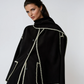 Women's Tailored Jacket with Matching Scarf 0