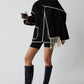 Women's Tailored Jacket with Matching Scarf 2