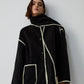 Women's Tailored Jacket with Matching Scarf 3