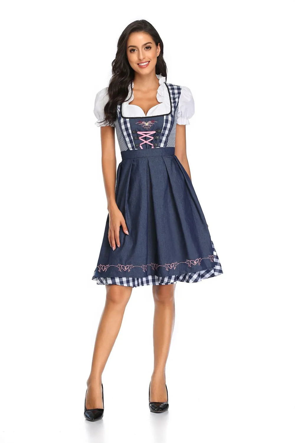Women's Traditional Oktoberfest Dress Costume 6