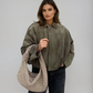 Women's Vintage Oversized Bomber Jacket 1