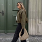 Women's Vintage Oversized Bomber Jacket 4