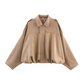Women's Vintage Oversized Bomber Jacket 7