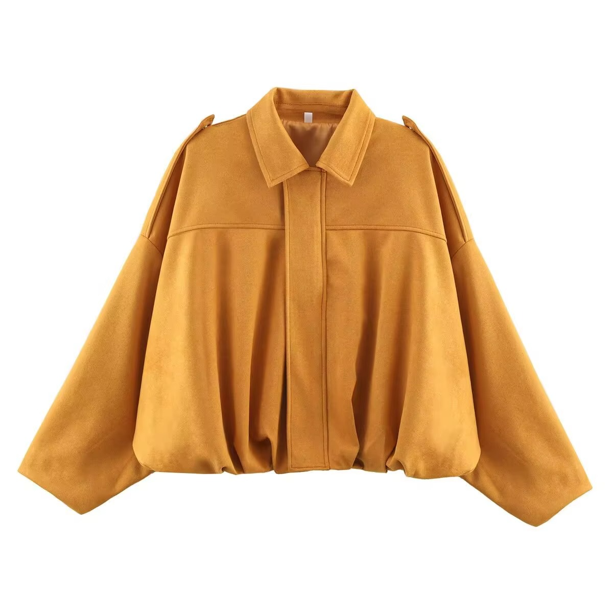 Women's Vintage Oversized Bomber Jacket 9