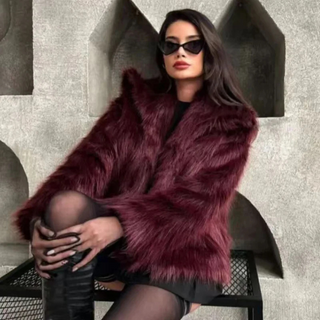 Burgundy Bliss Coat