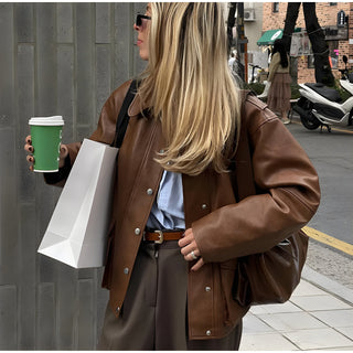 Brown Leather Jacket