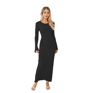 Evelyn Ribbed Knit Dress